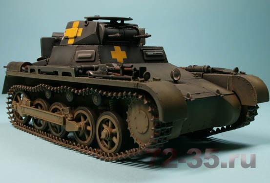Немецкий танк PzKpfw I Ausf.A (Sd.Kfz.101) с интерьером 35028a1.jpg