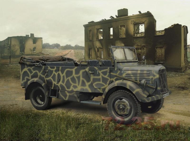 Германский армейский автомобиль L1500A (Kfz.70)
