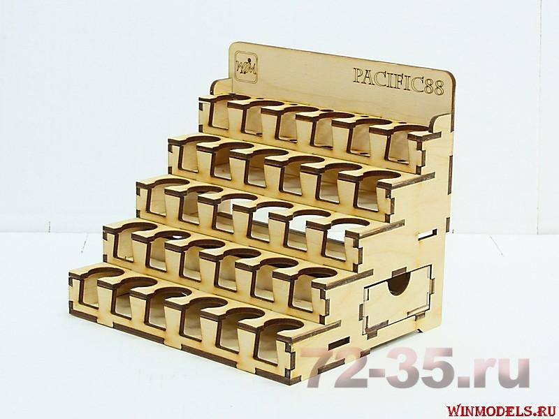 Органайзер под краску на 30 баночек 23 мм (Pacific88)