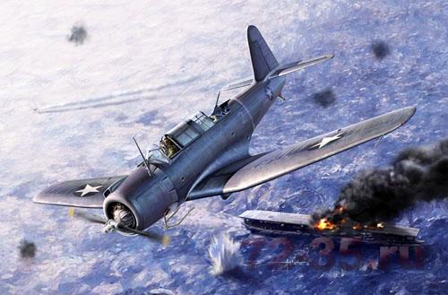 Самолет SB2U-3 Vindicator 