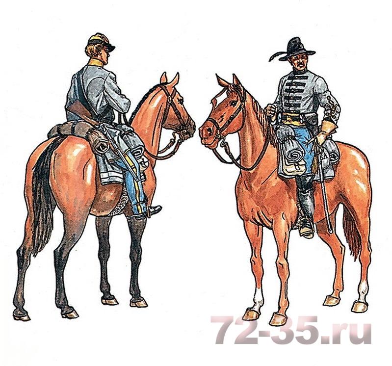 Солдаты CONFEDERATE CAVALRY (AMERICAN CIVIL WAR) ital6011_3.gif