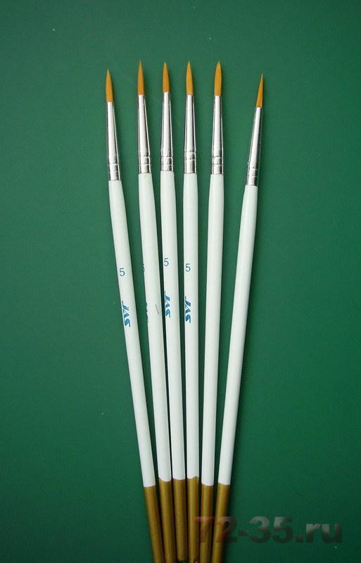 Кисть из синтетического волоса, круглая № 5 jas_kist_krugl_5_enl.JPG